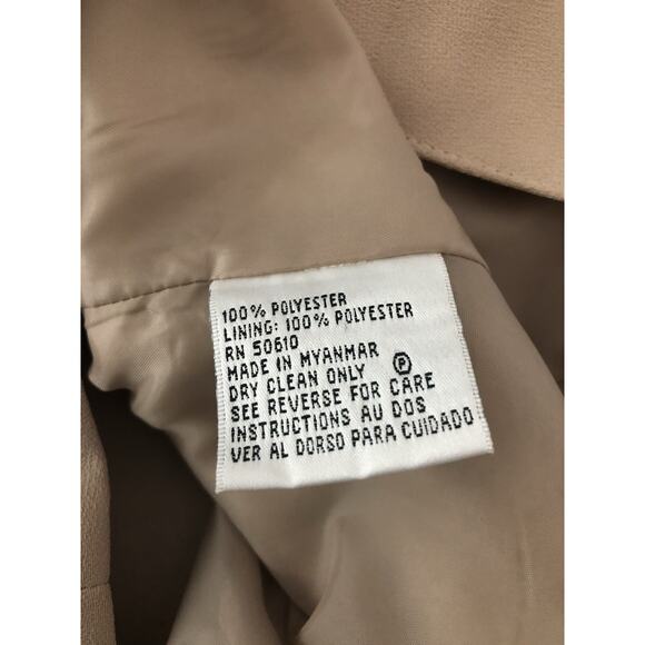 Le Suit Paris New York Women Jacket 4 Buttons Front Office Siren Preppy Size 8 - Picture 6 of 9